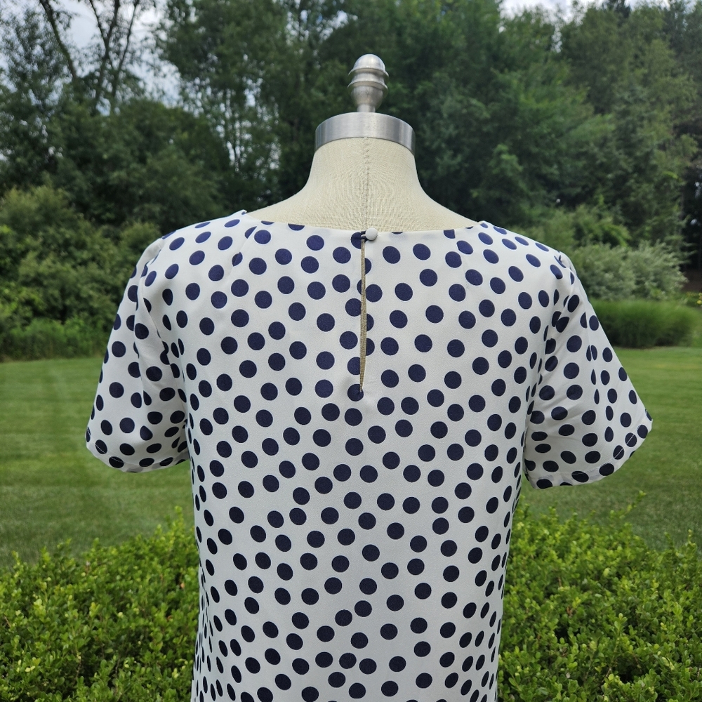 J. Crew Factory Polka Dot Gallery Dress - Picture 5 of 7